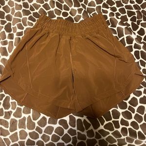 Lululemon brown shorts